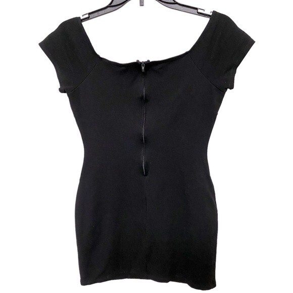 Glare Little Black Form-Fitting Dress - Picture 2 of 6